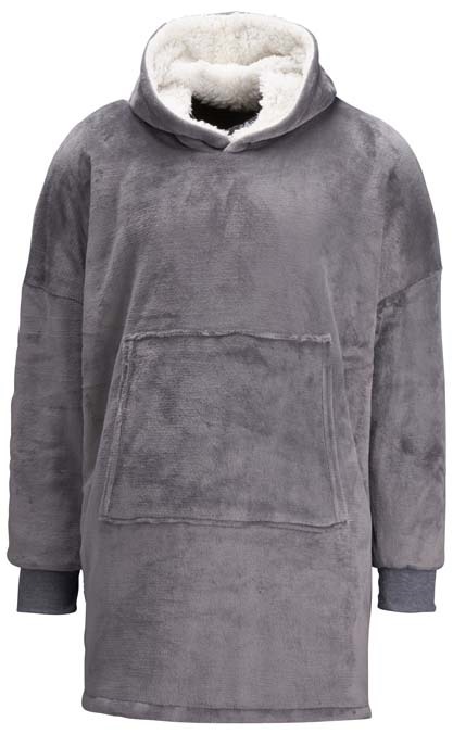 The Ribbon oversized cosy reversible sherpa hoodie